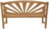 Lesli Living Gartenbank Bank SUNBURST Teak Holz 156cm Bild 4