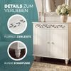 Casaria Kommode Sideboard Schrank Jersey 2 Türen Weiß Bild 5