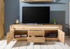 TV-Board Wildeiche 173x40x53 beige geölt KENT #210 Bild 4