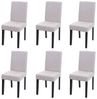 MCW Esszimmerstuhl Littau-s-6 (Set, 6 St), 6er-Set, Rutschfest durch Kunststoffuntersatz, Abgerundete Kanten Bild 4