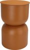Koopman Beistelltisch Metalltisch Sofatisch Sanduhr Braun 47x30 cm (1-St), Ø 30cm, Terracottafarbend, Höhe 47cm, hohl Bild 3