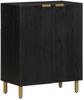 vidaXL 3-tlg. Sideboards Schwarz Holzwerkstoff 3309993 Bild 5