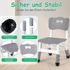 TLGREEN Kindersitzgruppe 2PCS Kinder Schreibtischstuhl Höhenverstellbar, Kinder Stuhl bis 100KG Belastbar Bild 3