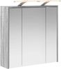 vidaXL Badezimmerspiegelschrank Graues Sonoma 63,5 x 16 x 62,5 cm 889164 Bild 2
