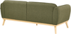 Sofa 3-Sitzer LJUNG Stoff Olivgrün Bild 5