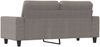 vidaXL 2-Sitzer-Sofa Taupe 140 cm Stoff 359398 Bild 5