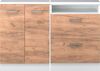 Dachschrägenschrank-Set Rion Goldkraft Eiche/Weiß 2er Set Vicco Bild 5