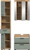 INOSIGN Badmöbel-Set Siena, 3 teilig, bestehend aus:, (Set), Hochschrank, Waschbeckenunterschrank, Spiegelschrank Bild 4