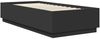 vidaXL Bettrahmen mit Kopfteil Schwarz 70 x 190 cm Holzwerkstoff 3408216 Bild 5