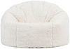 Icon Kingston Sitzsack Kinder, Beige, Fleece Stoff, Sitzsack mit Füllung, Bequemer Kinder Sessel, Kuschelsessel, Lese Sessel, Schlafzimmer, Kinderzimmer, Wohnzimmer Bild 2