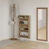 vidaXL Schuhschrank 2 pcs Artisan-Eiche 60 x 18 x 60 cm Holzwerkstoff 875143 Bild 4