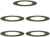 vidaXL geeignet für flache Baumringe 5 pcs Olivgrün Ø50 / 80 cm Stahl 873697 Bild 2