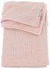 Meyco Knit Basic Bettdecke Forest Green 100x150 cm Rosa Bild 4