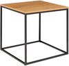 Moderner Beistelltisch LEVEN Eiche-Look ca. 45x45x45cm Bild 3