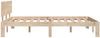 vidaXL Massivholzbett 120x190 cm 810465 Bild 5