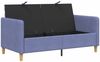 vidaXL Sofa mit Stauraum Jeans blau 152 x 78 x 87 cm Polyester 42036932 Bild 4