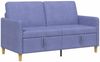 vidaXL Sofa mit Stauraum Jeans blau 152 x 78 x 87 cm Polyester 42036932 Bild 2