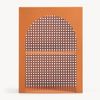 Wandregal Jäller Metall 40x30x13 cm Orange [en. casa] Bild 4