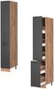 Apothekerschrank Fame-Line Dunkelgrau 30 cm Vicco Bild 5