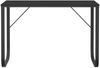 vidaXL Computertisch Schwarz 110 x 60 x 73 cm Spanplatte [30200] Bild 3