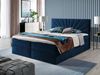 Boxspringbett Trifoli IV, Blau, 180x200 cm Bild 2