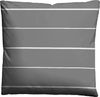 biberna 0636044 Mako-Satin Bettwäsche STREIFEN - MIX & MATCH, sturmgrau, 1x 40x40 cm Bild 2