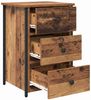 vidaXL Nachttisch Braun 40 x 36 x 60 cm Massives upgecyceltes Holz 871257 Bild 5