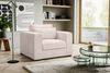 Sessel 1 Sitzer B/H/T: 120 x 92 x 112 cm in grau-beige Bild 4