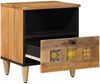 vidaXL Nachttisch 2 pcs Natur 40 x 33 x 46 cm Massivholz Mango 4018267 Bild 2