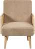 Sessel HOJBY Bouclé Sandbeige Bild 5