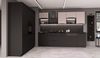 Küche SIENA + ARONA LOFT 280 + 180 cm Küchenzeile Küchenblock Einbauküche Kaschmir beige + Schwarz matt Bild 2
