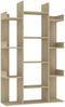 vidaXL Bücherregal Sonoma-Eiche 86x25,5x140 cm Holzwerkstoff 808903 Bild 2