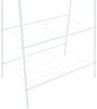 vidaXL Kleiderständer 59 x 35 x 150 cm Weiß 246725 Bild 3