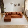 Leawin Sofa Modulares L-Form Sofa – Komfortable Sofas Wohnzimmer für kleine Räume, 3-Sitzer Ecksofa, bequem & platzsparend, ideal für Wohnzimmer Bild 5
