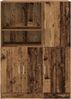 vidaXL 2-tlg. Küchenschrank-Set Altholz-Optik Holzwerkstoff 3324149 Bild 5