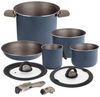 BRUNNER Topf-Set BRUNNER Camping Topfset TORRALTA Vacublock Leicht, Stapelbar, Alu, (7-tlg) Bild 4