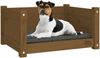 vidaXL Hundebett Honigbraun 55,5x45,5x28 cm Massivholz Kiefer 821445 Bild 4