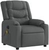 vidaXL Massagesessel Elektrisch Dunkelgrau Stoff 3206571 Bild 4