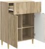 vidaXL Sideboard Sonoma-Eiche 66 x 34,5 x 90 cm Holzwerkstoff 894637 Bild 3