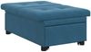 vidaXL Schlafsofa Blau 194 x 67 x 82 cm Samt 42008593 Bild 4