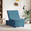 vidaXL Schlafsofa Blau 194 x 67 x 82 cm Samt 42008593 Bild 3