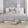 Hahn Renforce Bettwäsche 155x220 stonewashed kitt steingrau 123061-722 Bild 2