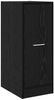 vidaXL Apothekerschrank Schwarze Eiche 30 x 41 x 77,5 cm Holzwerkstoff 868992 Bild 5
