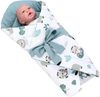 Einschlagdecke TupTam Unisex Baby Einschlagdecke mit Schleife, TupTam Bild 3