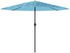 vidaXL Sonnenschirm mit Stahlmast Blau 324x324x247 cm 4005110 Bild 4