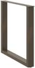 vidaXL Esstischbeine U-Form 3 Stk. Naturstahl 90x(72-73) cm Stahl 4013211 Bild 4