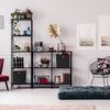 Relaxdays Schwarze Aufbewahrungsbox im 4er Set Bild 3