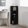 vidaXL Eckschrank Schwarz 32x32x102cm Holzwerkstoff 889856 Bild 4