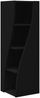 vidaXL Eckschrank Schwarz 32x32x102cm Holzwerkstoff 889856 Bild 2