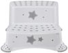 Keeeper Stars Tritthocker Schemel zweistufig Anti-Rutschfunktion Cosmic White Bild 2